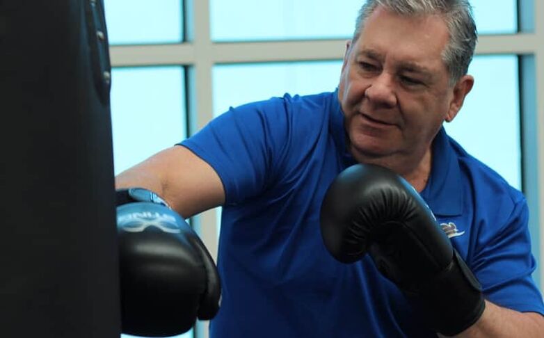 boxning för att förbättra styrkan